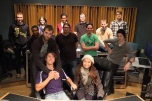 Crew for first ASU-WCU Collaboration in studio