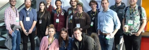 Appalachian students and faculty at AES Convention in 2017