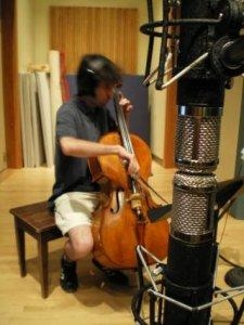 Cellist using Telefunken AK-47 Stereo Pair of Mics