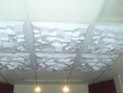 Diffusion ceiling tiles